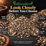 IndianJadiBooti Khareti Seeds (900g Pack Of 2) | Atibala/Kanghi Beej | Raw & Dried Abutilon Indicum | Ayurvedic Herb for Strength & Vitality Support | Natural Country Mallow Seeds | Clean & Mature