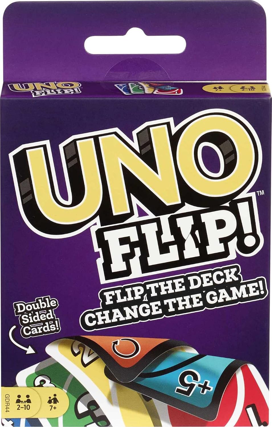Mattel Games Uno Flip Side & Phase 10 Card Game for All (Multicolour),Pack of 1