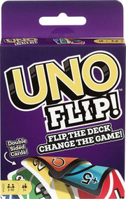 Mattel Games Uno Flip Side & Phase 10 Card Game for All (Multicolour),Pack of 1