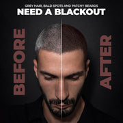Beardo Blackout Hair Powder 4g - Brown | Root Touch Up for Grey Hair | Instantly Covers Grey Roots, Beard Patches & Bald Spots | Thick Brown Fiber Hairline Powder | Highly Pigmented, Long-Lasting & Matte Finish | Root Cover-up