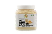 NatureVit Soya Milk Powder 300g [Plant-Based/Vegan Milk Alternative, Non-GMO & 49% Protein & Sugar Free]