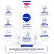 NIVEA Express Hydration Body Lotion, 400ml