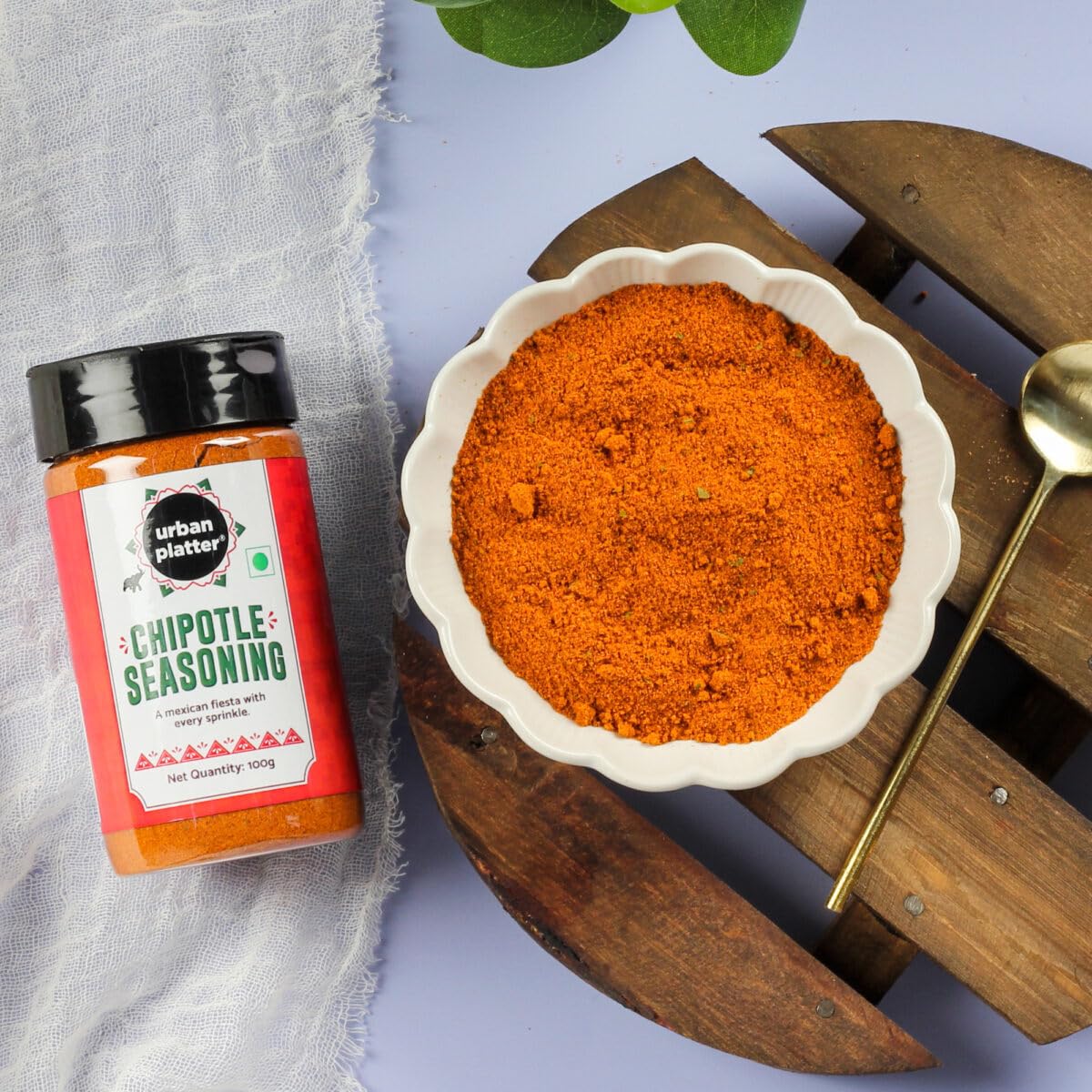 Urban Platter Mexican Chipotle Seasoning, 100g (Authentic Mexican Style Seasoning for Fries, Appetizers, dips and More)
