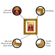 Diviniti Maa Tara Gold Plated Wall Photo Frame, Table Décor| DG Frame 103 Size 1 and 24K Gold Plated Foil| Religious Photo Frame Idol For Pooja, Gifts Items (16.5 CM X 15.5 CM)