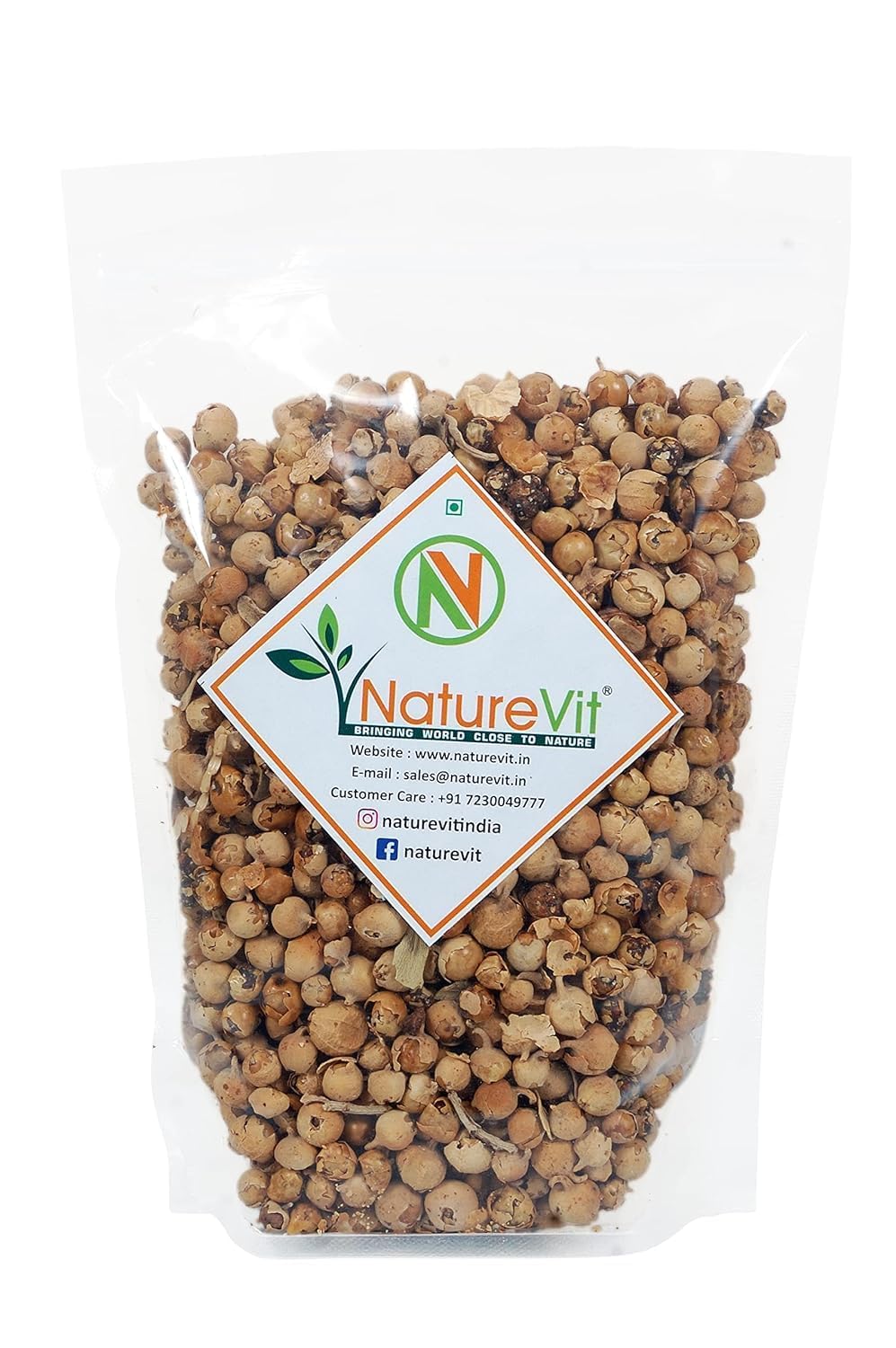 NatureVit Paneer Phool 400 Gram | Paneer Doda | Withania Coagulans | Natural Herbal Remedy for Diabetes, Liver & Kidney Health | 100% Raw & Sun-Dried Flowers