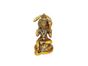 KridayKraft Hanuman ji Metal Statue,Bajrangbali Murti for Pooja & Decor Your Home,Office,Religious Idol Statue Gift Purpose,Table Showpiece Figurines,(Pack of 1 Hanuman Ji Murti) for Car Dashboard...