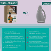 Astro Plus Woolen Care Liquid – Gentle, Eco-Friendly Wool Washing Liquid for Soft, Fresh, and Long-Lasting Wool Garments (5 Pouch x 40 ml each)