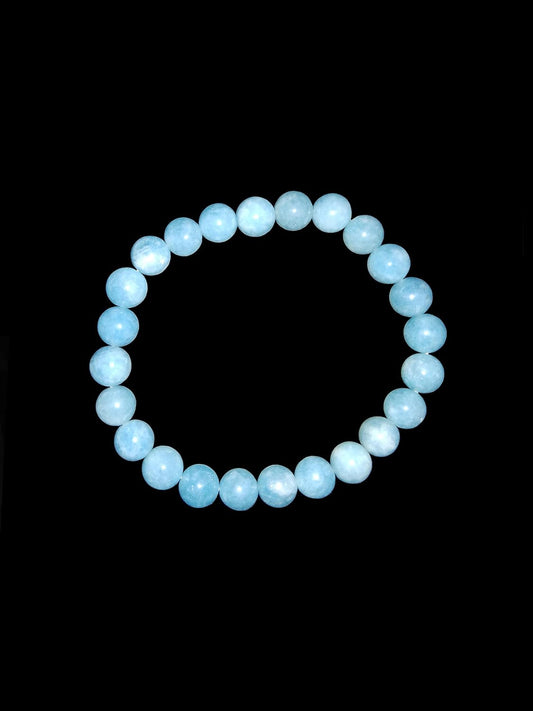 SHINDE EXPORTS Natural Aquamarine Gemstone Bracelet for men and women