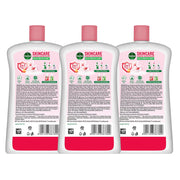 Dettol Liquid Handwash Bottle - Skincare Hand Wash- 875ml (Pack of 3) | pH Balanced | 10x Better Germ Protection