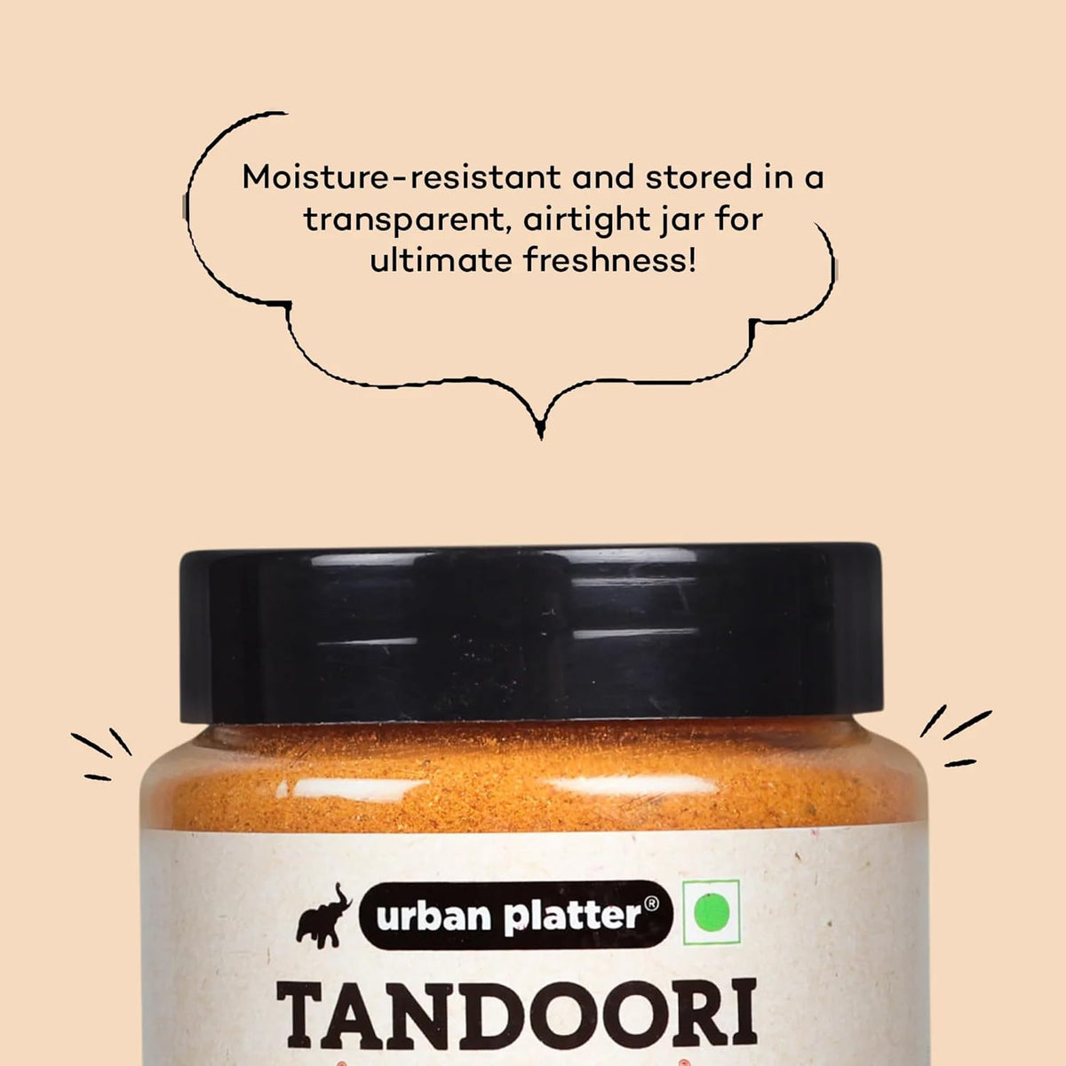 Urban Platter Tandoori Tikka Masala, 150g (Signature North Indian–Style Spice Blend, Spicy & Smoky, Great for Tikkas, Kebabs & Grilling)