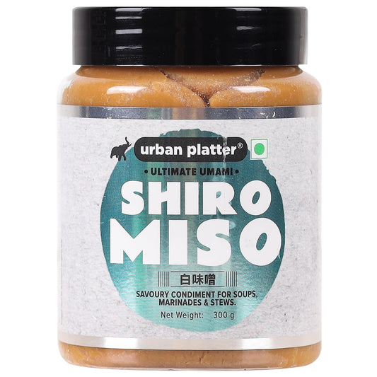 Urban Platter Shiro Miso Paste, 300g (Light Miso | Fermented Soybean Paste | Preservative-Free | Umami Rich)