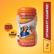 Baidyanath Asli Ayurved Chyawanprash Special 950g & Chyawan-Fit Sugarfree 1Kg (Combo Pack)