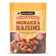 Urban Platter Premium Munakka Raisins, 500g (Naturally Sweet & Juicy | Rich in Antioxidants | Contain seeds | Ayurveda Superfood)