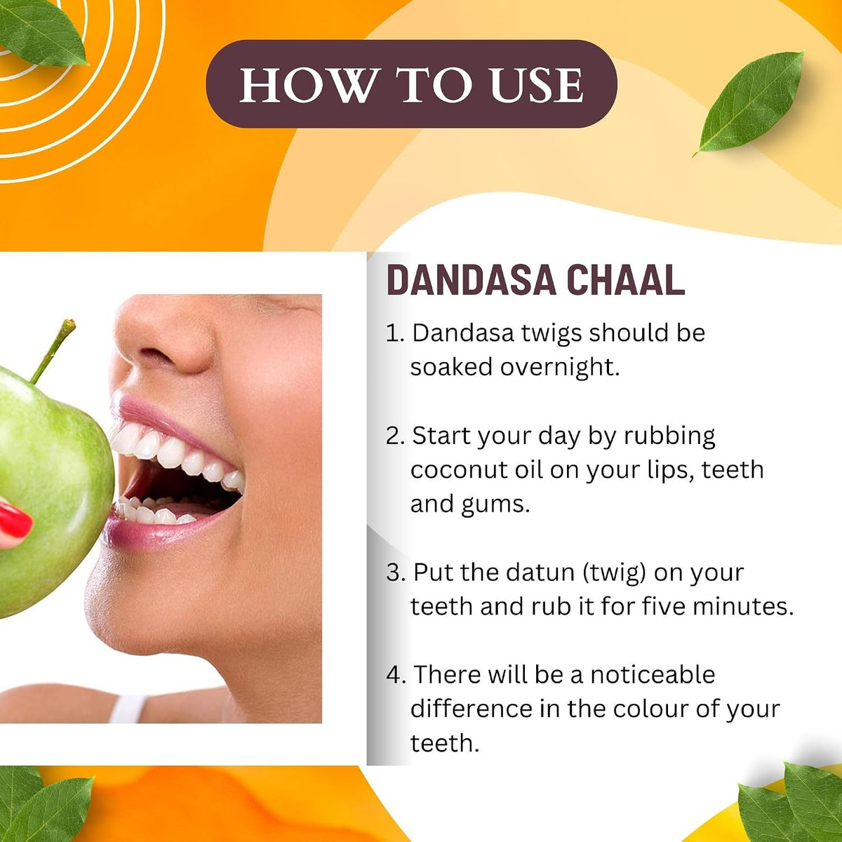 BrijBooti Dandasa 400 Gr - Datoon - Juglans - Walnut Tree Peel (Helps in teeth whitening)