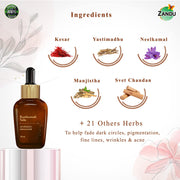 Zandu Kumkumadi Taila (30ml): Ayurvedic Face Oil for Glowing Skin | Skin Brightening Serum with Saffron & 25 Potent Herbs | Helps Improve Skin Radiance | Helps Reduce Acne, Pimples | Both Men & Women