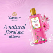 Yardley London| Shower Gel| Floral Essence| With Natural Floral Oils Of Iris & Violet| No Parabens| No Silicones | 250ml