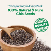 Zandu Chia Seeds, 200g I Premium & Raw Seeds I Rich in Omega-3 Fatty Acids I Helps in Weight Management