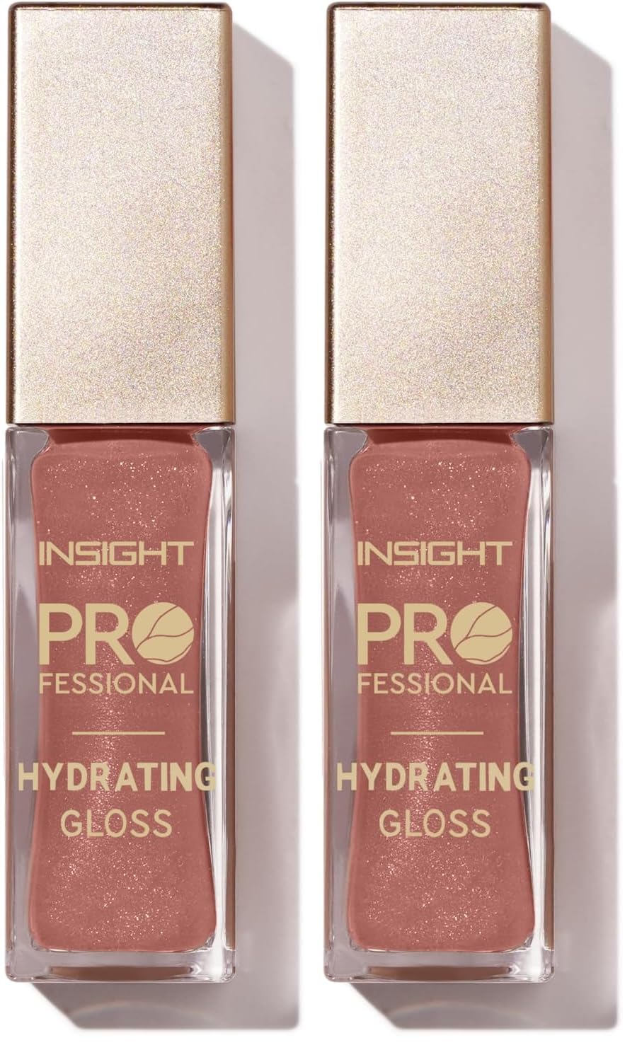 INSIGHT Professional Hydrating Lip Gloss - Truffle Brew | Non-Sticky, Long-Lasting Moisture & Shine | Infused with Vitamin E & Coconut Oil | Sheer, Glossy Finish | For Soft, Plump Lips (10g)