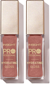 INSIGHT Professional Hydrating Lip Gloss - Truffle Brew | Non-Sticky, Long-Lasting Moisture & Shine | Infused with Vitamin E & Coconut Oil | Sheer, Glossy Finish | For Soft, Plump Lips (10g)