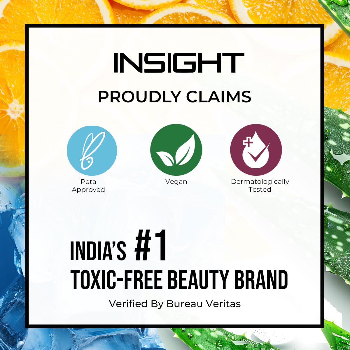 INSIGHT Wet Wipes Ice Fresh - 30 Refreshing Facial Sheets| Soft & Alcohol-Free|Removes Dirt & Oil|Gentle on Skin|Paraben-Free|For All Skin Types