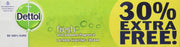 Dettol Fresh Shaving Cream - 60g + 18g extra (Pack of 3)