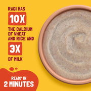 SLURRP FARM No Added Sugar Instant Cereal | Ragi, Rice and Mango with Milk, 200 Grams