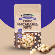 urban platter Bold And Exotic Macadamia Nuts, 250G (Grade A, Crunchy, Perfect For Guilt-Free Snacking), Dry Fruit