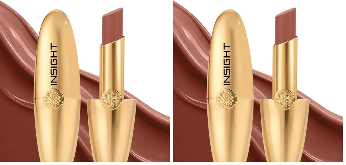 INSIGHT Cosmetics Crème Comfort Lipstick – High-Shine Gloss Finish| Hydrating | Deeply Nourishing | Butter Glide | Plumping Effect | Lightweight Feel & Radiant Lip Color (No String) – 3.4 g