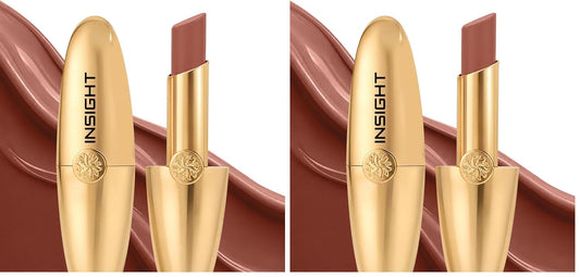 INSIGHT Cosmetics Crème Comfort Lipstick – High-Shine Gloss Finish| Hydrating | Deeply Nourishing | Butter Glide | Plumping Effect | Lightweight Feel & Radiant Lip Color (No String) – 3.4 g