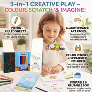 Toy Imagine Coloring Book Set for Kids, Pack 4