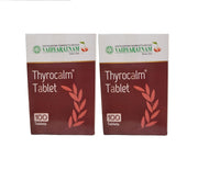 VAIDYARATNAM THYROCALM 100 TAB (PACK OF 2)
