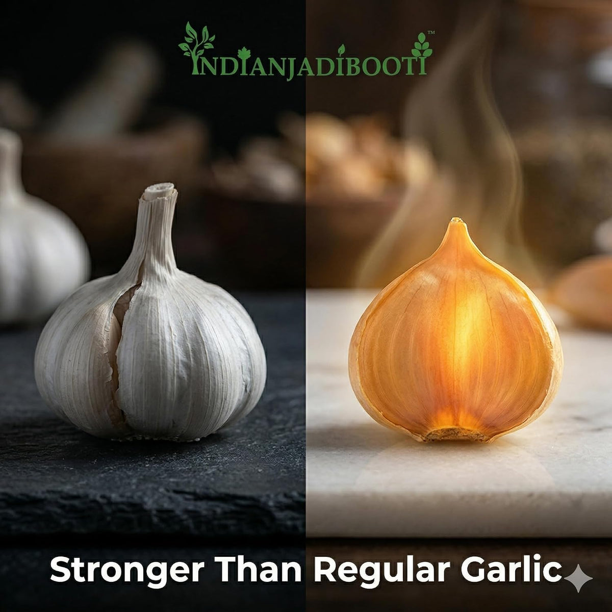 IndianJadiBooti Kashmiri Lehsun (250 grams pack) | Fresh & Natural, Premium Single Clove Snow Mountain Garlic | Allium Sativum for Cardiovascular Support, Immune Resilience & Culinary Warmth
