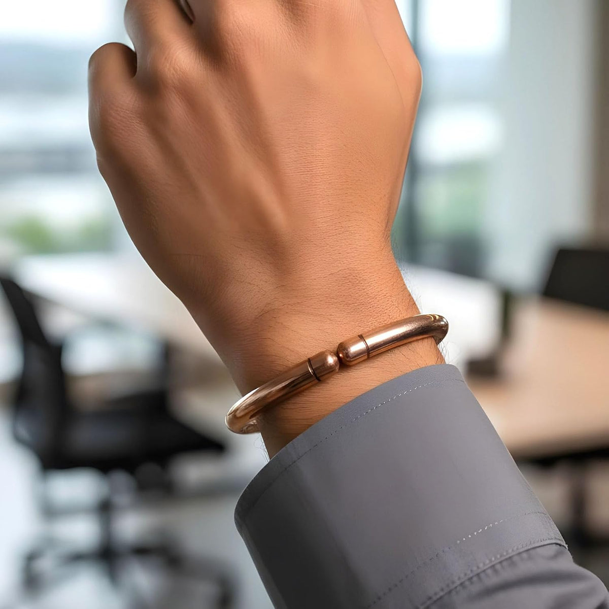 SHINDE EXPORTS Pure Copper Kada/Bracelet for Men and Women.