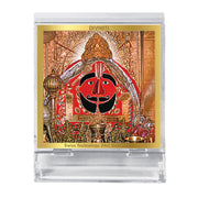 DIVINITI 24K Gold Plated Religious Car Dashboard Frame | Premium God Idol Frame for Car, Home Mandir & Office Table | Spiritual Gift, Decorative Showpiece | Salasar Balaji