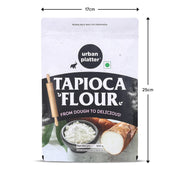Urban Platter Tapioca Flour, 500g (Neutral Taste | Ideal for Baking, Thickening, and Crisp Batters | Pantry Essential)