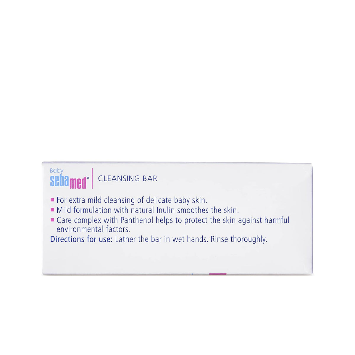 Baby Sebamed Cleansing Bar|pH 5.5 |Newborn bathing|Soap Free|Tear Free|150 gm (Pack of 2)