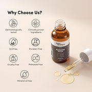 Man Matters BeardGro Beard Growth Serum for Men 30ml | 4% Anagain, 2% Aminexil, 1% Rosemary | Reduces Patchy Beard, Promotes Thicker Beard Growth | Lightweight and Fast Absorption
