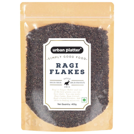 Urban Platter Finger Millet Flakes (Ragi Poha, Nachani), 400 Grams