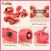 Toy Imagine Adjustable Inline Roller Skates for Kids Girls