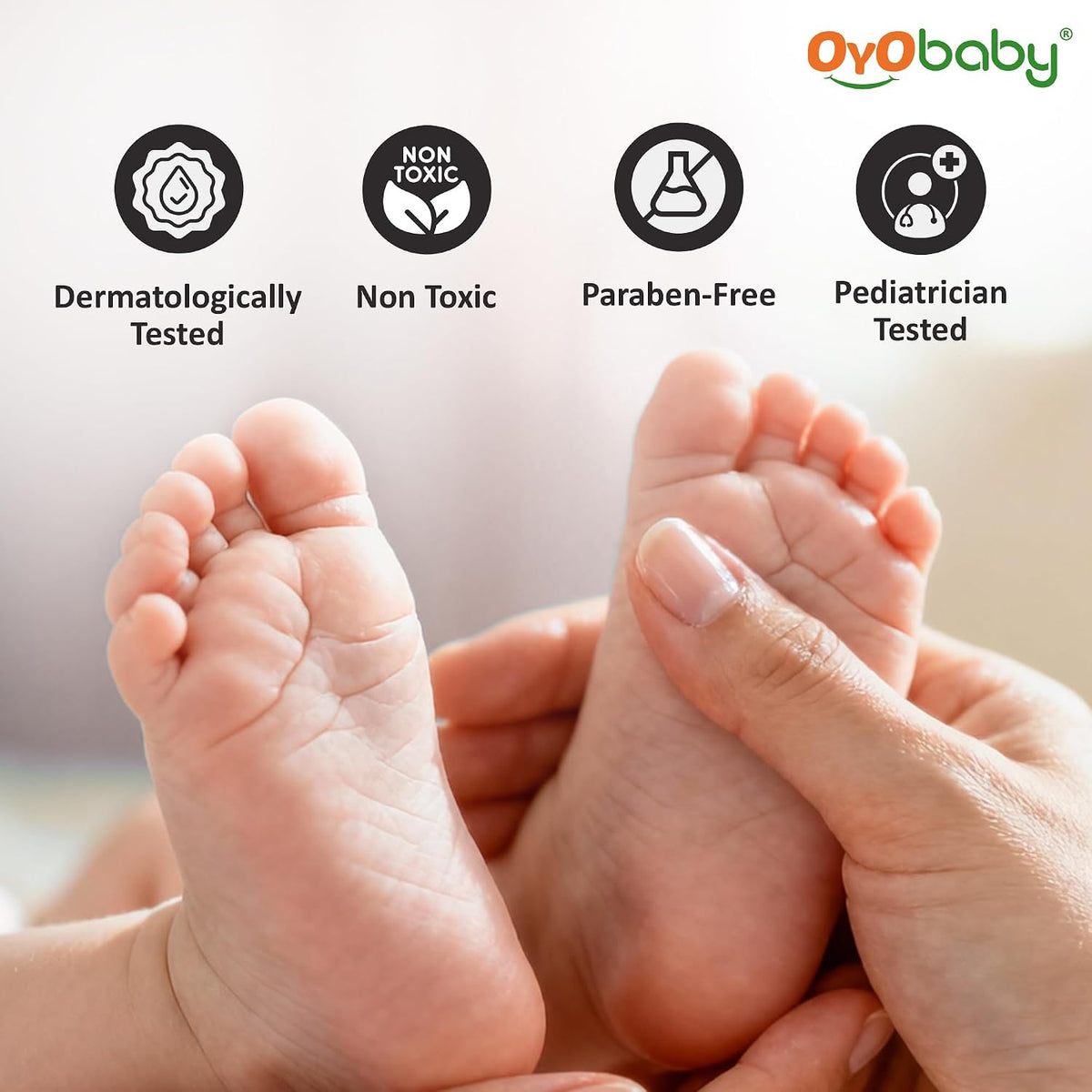 OYO BABY 100% Pure Cold-Pressed Mustard Oil for Baby - 200ml | Edible Food-Grade Sarson Oil | Enriched with Vitamins & Antioxidants | Baby Massage Oil | Baby Oil For Body Massage