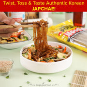 urban platter Sweet Potato Noodles (Dangmyeon, 300g (Korean Style Japchae Noodles|Glass Noodles|Additive Free|Gluten Free))