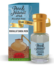 Parag Fragrances Mukhallat Sandal Musk Attar 25ml