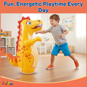 Toy Imagine Inflatable Dinosaur Punching Bag for Kids - 97 cm Tall Bounce Back Action Toy, Leak-Proof Water Base for Stability, Fun Indoor & Outdoor Play