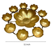 DSH Decorative Bowl for Home Diwali Handcrafted Bowl for Floating Flowers and Tea Light Candles Home Diwali Decoration Items