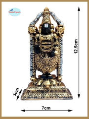 SHINDE EXPORTS Govinda Idol for car Dashboard/Balaji murti for car/tirupati Balaji murti/Balaji Statue for Pooja Room