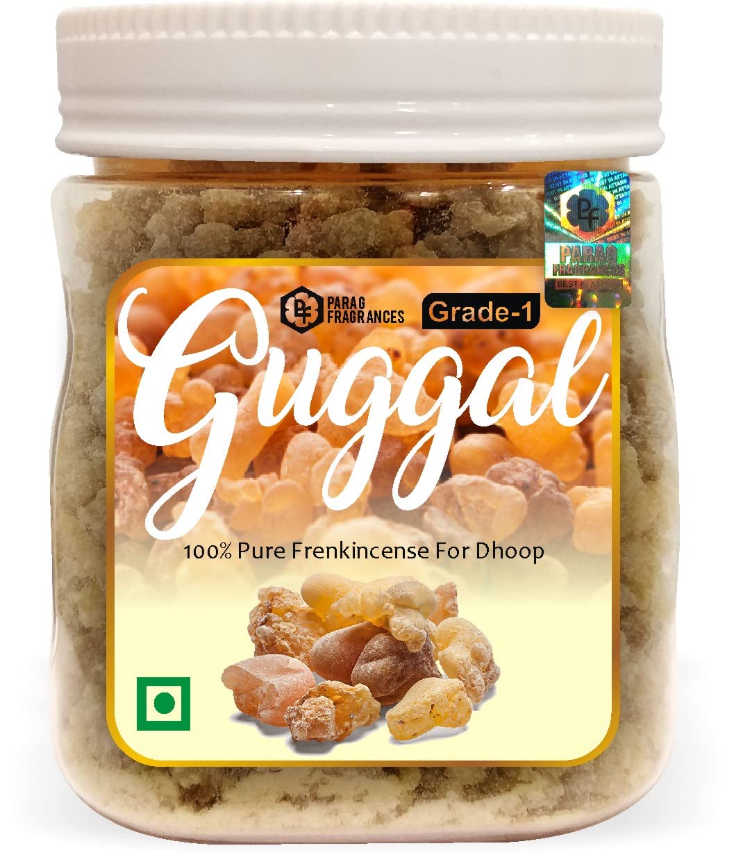Parag Fragrances Grade 1 Guggal for Dhoop/Grade 1 Frenkincense for Dhoop 100% Natural Resin