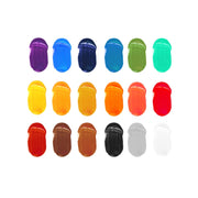 Camel Artist Acrylic colors - 18 Shades, 20ml, Multicolor (811191)