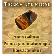 Shining Diva Fashion D'Vine Black Onyx Tiger's Eye Semi Precious Stone Yoga and Meditation Buddha Reiki Healing Beads Unisex Stylish Bracelet for Men, Women(9389b)