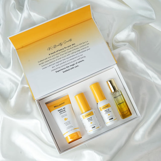Bella Vita Luxury Dewy skin Trial Pack, Contains Facewash, Serum, Moisturizer & Bellavita Perfume| Improves Skin Texture | Brightens Skin |Korean Skincare| For All Skin Types|For Men & Women | Pack of 4