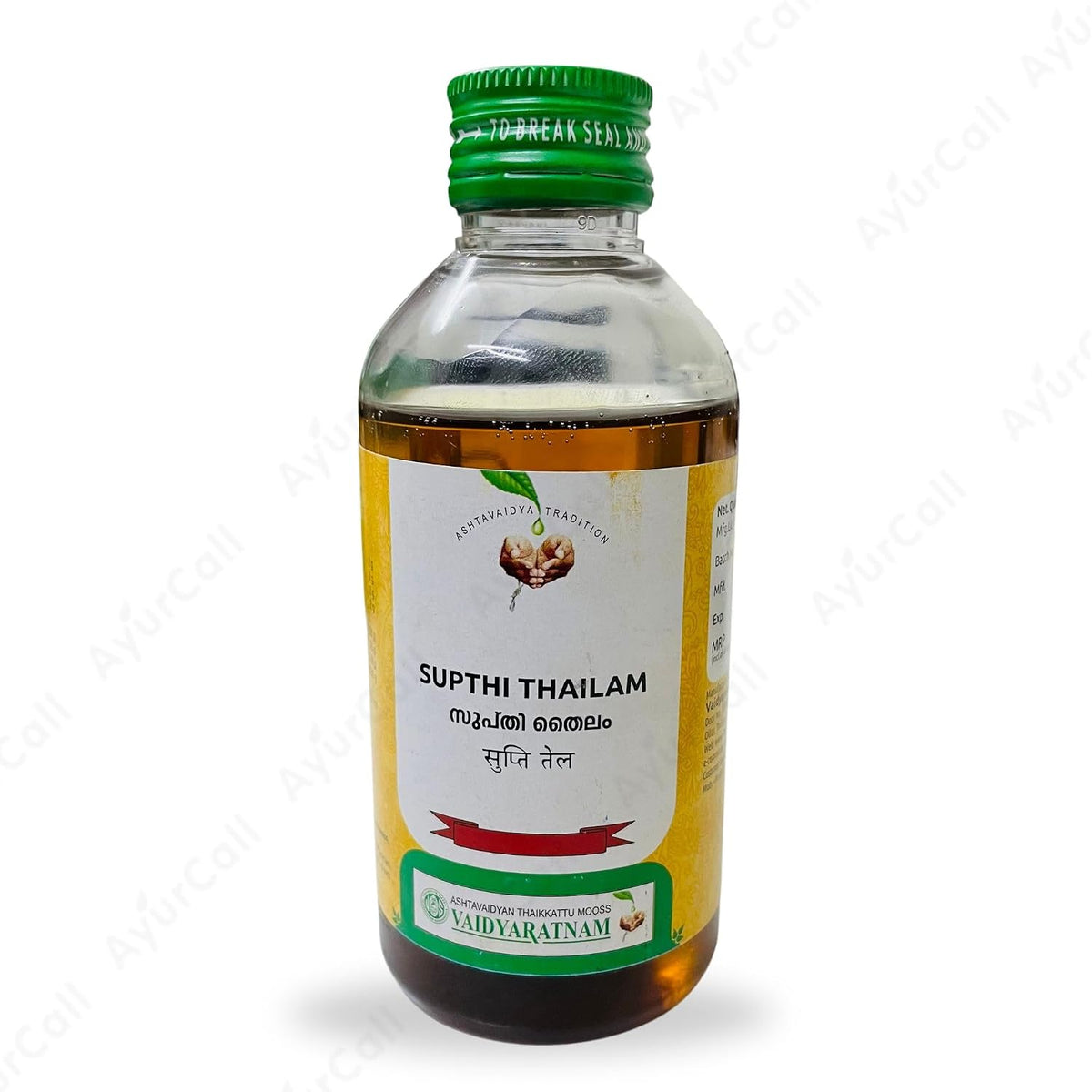 VAIDYARATNAM Supthi Thailam, 200ML